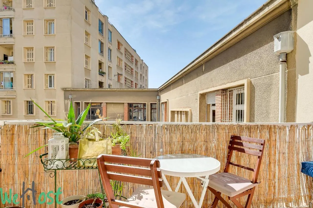 Charming Apartment With Cosy Balcony Old Port Marseille 0*,  France